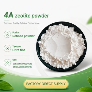 Precio de Fábrica, Polvo de <span class=keywords><strong>Zeolita</strong></span> Modelo 4A, Alta Capacidad de Intercambio, Sin Fósforo, Agente Espumante para Detergentes, Muestras Gratis - Product Image 1