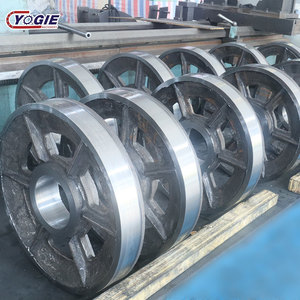 Tùy chỉnh chất lượng cao OEM lớn dây dây ròng rọc bánh xe cho máy móc khai thác mỏ phụ tùng - Product Image 5