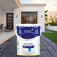 Peinture extérieure réfléchissante pour Bunkerway | Résiste à 50 ℃ | Anti-fissuration pour le béton et le stuc | Économie d'énergie