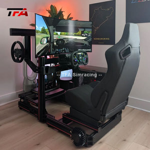 Xe Kinh Nghiệm Chuyển Động Adapter Nâng Cấp Kit Khung Nhôm Sim Racing Chassis Giàn Khoan Mô Phỏng Buồng Lái Với Bàn Phím Khay - Product Image 4