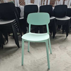 Sedie da Pranzo Impilabili in Plastica PP per Casa Ufficio Ristorante Sala da Pranzo Sedie Moderne con Sedia da Pranzo di Ottima Qualità - Product Image 2