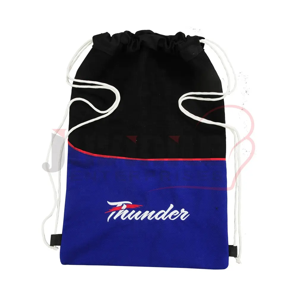 Borsa con coulisse in tela di cotone con logo personalizzato produttore OEM borse promozionali a colori personalizzati borse da viaggio