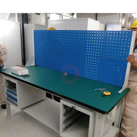 Banc de travail ESD antistatique robuste et durable pour le stockage d'outils