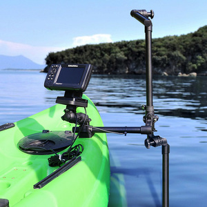 ที่ยึดตัวค้นหาปลาทำจากอลูมิเนียมไวนิลปรับระดับความลึกได้360องศาพร้อมฐานหัวบอลขนาด1.5นิ้ว - Product Image 2