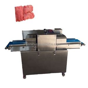 Kebab Butchery Rebanadora de carne congelada Máquina cortadora de cuchillos Hoja transportadora fría para Doner Cutter Strip Slice Cut para procesamiento de carne - Product Image 1