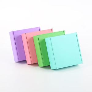 Boîtes en carton rigide personnalisées avec logo coloré pour cosmétiques, vêtements, chapeaux, expédition, emballage, matériaux recyclés, carton ondulé, boîtes cadeaux - Product Image 2