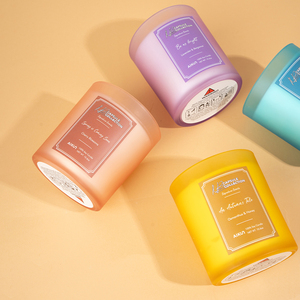 Aikun สติกเกอร์พิมพ์ลายขนาด9*10ซม., โถแก้วทำจากแก้วเทียนถั่วเหลืองกลิ่นหอมธรรมชาติฝาแก้วเทศกาลอีสเตอร์สำหรับเทศกาลคริสต์มาส - Product Image 5