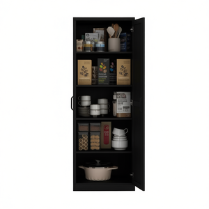 Mueble de Cocina Moderno Multifuncional de MDF para Almacenamiento - Product Image 1