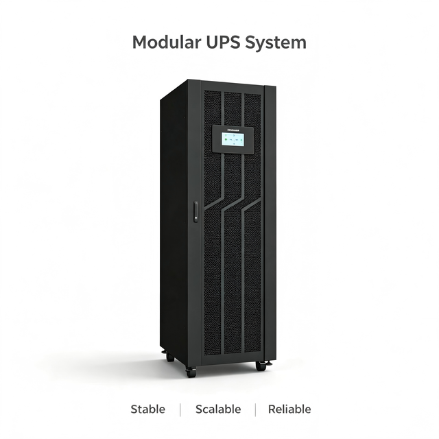 300/400/500/600/800/1000/1200KVA 3 Phase High Frequency Online UPS Lead Acid Battery for Data Center Air