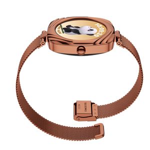 Montre connectée AW5 2025 pour femmes, écran AMOLED de 1,09 pouce, cadre rotatif, appel BT, application FitCloudPro - Product Image 1