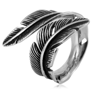Anillo de serpiente yunique de acero inoxidable con diseño geométrico, joyería unisex para fiestas - Product Image 1