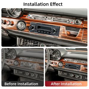 วิทยุติดรถยนต์ GRANDnavi 1 Din เครื่องเล่น MP3 สไตล์คลาสสิค ย้อนยุค รองรับ FM AUX EQ USB BT รองรับ<span class=keywords><strong>เพลง</strong></span> DAB Box - Product Image 3