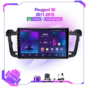Autoradio 9 ''Android 12 pour <span class=keywords><strong>Peugeot</strong></span> <span class=keywords><strong>508</strong></span> 2011-2018 Stéréo Auto Multimédia Audio Vidéo GPS Navigation Sans Fil Carplay Unité Principale - Product Image 2