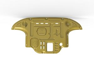 Protection de carter moteur 3D en quatre matériaux haute résistance avec installation facile pour IX25 Creta 2020 - Product Image 2