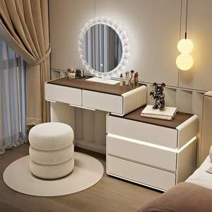 Moderno Minimalist Dressing stile crema camera da letto di lusso Rock ardesia luce <span class=keywords><strong>tavolo</strong></span> trucco - Product Image 4