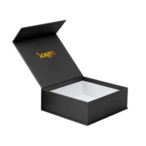 <span class=keywords><strong>Caja</strong></span> de Regalo Rígida de Cartón con Acabado Mate A4, Laminación, Estampado en Caliente, UV Localizado, Cierre Magnético Personalizado, Negra, Venta al Por Mayor, ISO9001 - Product Image 1