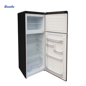 Smeta 265L 220V Réfrigérateur rétro autoportant à deux portes en vente - Product Image 3