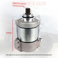 Motor Starter ATV Performa Tinggi Lintas Batas untuk Model KTM190/KTM200/KTM250 Torsi 0.3 Nomor Suku Cadang 55140001000