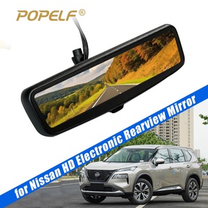 Espejo Retrovisor con Transmisión en Tiempo Real de 9.2 Pulgadas y 60 FPS, Señal Digital LVDS, Cámara Impermeable IP69K, Visión Nocturna Starlight para Hyundai - Product Image 1