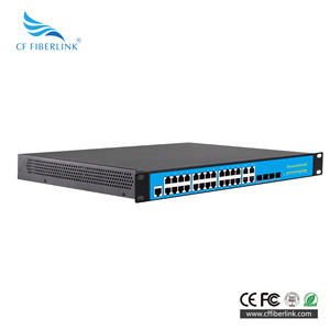 Nhà Máy bán hàng trực tiếp với 32 Cổng quản lý mạng chuyển đổi, 24 Gigabit RJ45 cổng với 4 multiplexed cổng - Product Image 3