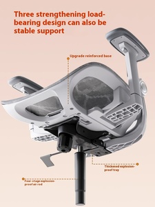 Silla de oficina ergonómica con soporte para la cintura, cómoda silla de ordenador sedentaria para el <span class=keywords><strong>almuerzo</strong></span>, silla reclinable para dormitorio, deportes electrónicos - Product Image 5