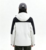 Veste unisexe à coque rigide isolée à une seule couche, fermeture éclair, capuche, imperméable, coupe-vent, séchage rapide, respirante, vêtements d'extérieur pour la course à pied en hiver
