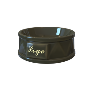 Mangiatoie per animali domestici poco profonde in ceramica Premium di lusso con marchio personalizzato - Product Image 3