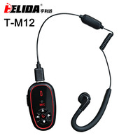 Mini Walkie Talkies con Auriculares, Control por Voz con IA, Versión Mejorada, Manos Libres, Carga, 16 Canales para Restaurante, Hotel