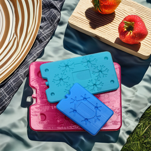 Lớn cứng không độc hại HDPE băng gói Tủ đông khối Nhựa đóng băng băng hộp lạnh gói thực phẩm ăn trưa vận chuyển băng hộp mát - Product Image 6