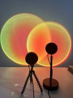 Veilleuse de vacances moderne RVB projecteur de coucher de soleil LED lumière de projection de coucher de soleil