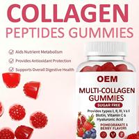 Gummies de Collagène Multifonctionnelles pour Adultes, Éclaircissant Cutané, Biotine, Vitamine C, Produit de Beauté Antioxydant – Meilleures Ventes