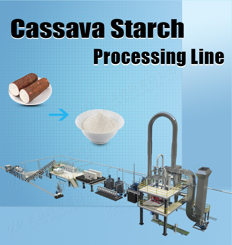 Cassava starch processing machine cassava starch production line