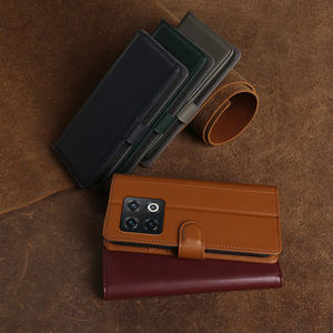 Étui portefeuille à rabat en cuir véritable, avec fente pour cartes, support, protection antichoc pour <span class=keywords><strong>OnePlus</strong></span> 10 11 12 13T 15 Ace <span class=keywords><strong>Nord</strong></span> - Product Image 5