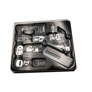 11Pcs Multifunctional Kit <strong>Sewing</strong> Machine Presser Feet <strong>Set</strong> for Brother Singer Janome Low Shank <strong>Sewing</strong> Pressure Foot Roller Foot - Product Image 1