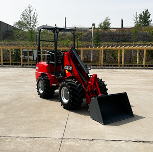 Mini cargador agrícola Tractor TH180 Modelo 4x4 Cargador de ruedas diésel hidráulico para la venta - Product Image 1