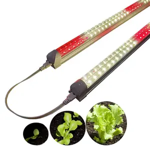 Lampe horticole de croissance led uva, rouge et bleu, spectre complet, éclairage pour culture de plantes, floraison, 4ft, 35w, vente en gros