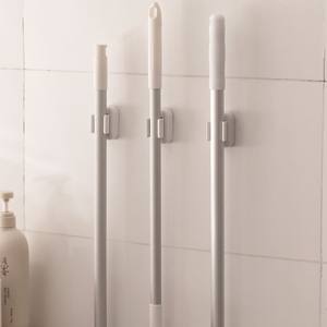 Ganchos Adhesivos Blancos Prácticos para Montar en la Pared, para Escobas y Fregonas de Cocina, Resistentes al Agua, Venta al Por Mayor - Product Image 6