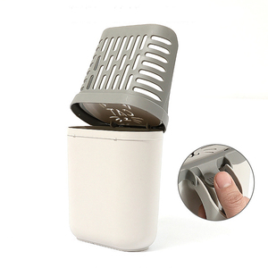 Multifunzionale integrato PP plastica Pet gatto lettiera per animali domestici staccabile eco-friendly paletta lavabile lettiera per gatti di stoccaggio - Product Image 4