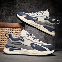 Sneakers pour hommes de haute qualité personnalisées, sneakers décontractées à semelle épaisse populaires pour hommes