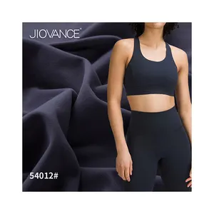 Superior Quality High Stretch Soft Skin Friendly Fitness Yoga Sport Nylon Spandex Fabric For Sport Wear
