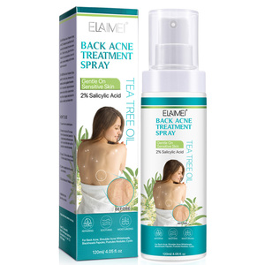 Spray ELAIMEI para el Tratamiento del Acné de Espalda, Hombros y Espalda, con Aceite de Árbol de Té, 2% de Ácido Salicílico, Hidratante, para Puntos Negros, Espinillas y Papules - Product Image 1