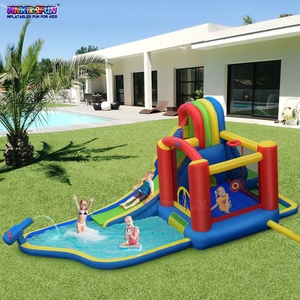 Castillo Inflable al por Mayor para Niños, Zona <span class=keywords><strong>de</strong></span> Juegos Interior, 3.2mx3mx2.5m, 300 kg, Certificado CE para EE. UU. - Product Image 4
