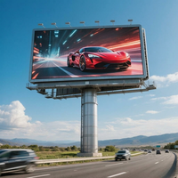 Pantalla LED Exterior a Todo Color Jode, Resistente al Agua, Publicidad Exterior en 3D, Cartelera de Video 4K para Publicidad Comercial en Carreteras