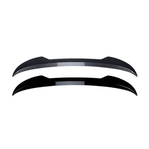 Alerón Trasero para Volkswagen Golf 8 Mk8, Color Negro Piano, Textura de Fibra de Carbono, Estilo Ducktail, 2020+ - Product Image 2