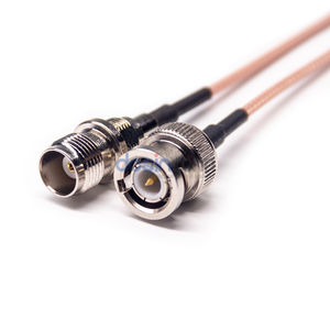 Cable BNC a BNC, Conector Coaxial Macho Hembra, Conector Jack SDI Pin RG316, Mini Conector para Cámara, 50 Ohmios, Cables RG58 - Product Image 3