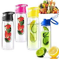 Bouteille d'eau pour sportif de haute qualité, infuseur d'eau, sans BPA, gourde pour infuseur de fruits