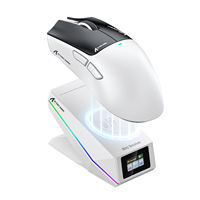 Souris de jeu sans fil Attack Shark X11Pro V2, légère, trois modes, PAW3315, esports, rechargeable, 2.4G BT, filaire