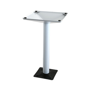 Baidu Cast Iron Table Legs Stainless Steel <b>Brackets</b> For Dining Bar Fast Food Tables Modern Minimalist Style Durable Hardware - Product Image 2