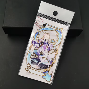 Marque-page Anime de Haute Qualité Prix Usine, Marque-page Métallique Kawaii Personnage de Jeu en Stock - Product Image 5