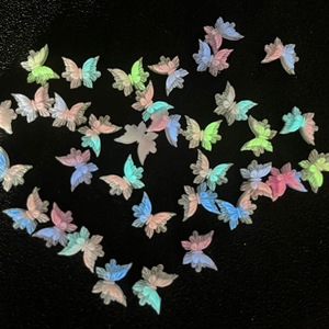 Decoraciones de Uñas 3D de Resina con Forma de Mariposa, Doble Capa Degradada, Accesorios de Joyería DIY para Manicura, Primavera 2025, Origen Yiwu - Product Image 2